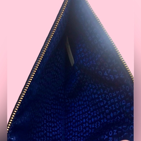 NWOT Limited Edition Kate Spade Carleton Street Gia Ocean Blue w/White Braiding - Picture 4 of 4